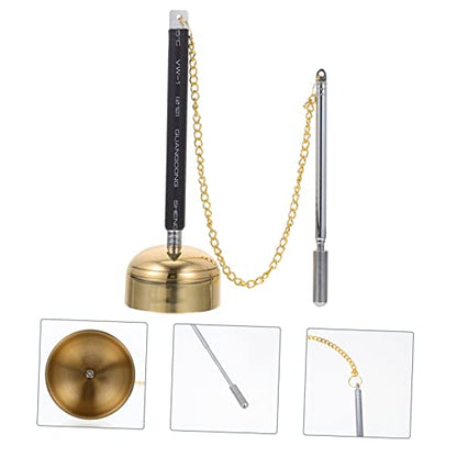 Abaodam 1Pc Flexible Chime Instrument for Temple Rituals Sound Meditation Bell for Studio Home Decor Durable Design for Use