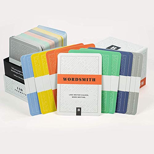 BestSelf WordSmith Deck — 150 Intellectually Stimulating Writing Prompts Designed to Inspire Journaling, Cure Writer’s Block, Cultivate Creative Writing and Sharpen Writing Skills