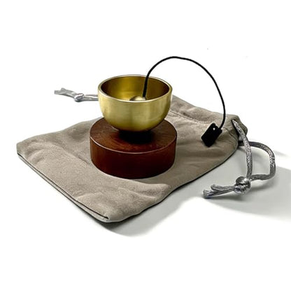 kowaku Portable Mini Set,Compact,Lightweight,Meditation Sound Bowl Tibetan for Mindfulness Relaxation