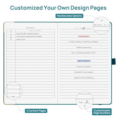 A5 Lined Journal Notebook, 8 Pack Hardcover 5.5"x8.3", College Ruled Journaling Notebooks for Notes-Taking, Fits for Work, School Supply, 160 Pages PU Leather Note Books