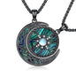 Yin Yang Necklaces for Women Men 925 Sterling Silver Pendant Necklace Yin Yang Jewelry for Women Men Couples - style: Sun moon#8