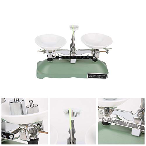 Fockety Easy to Carry Triple Beam Balance Beam Scale, Laboratory Precision Balance Scientific Balance Scale, Lab for Teaching Tool