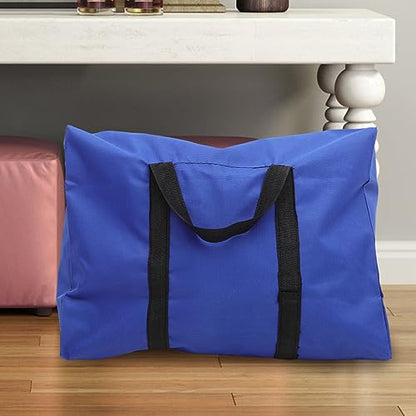 Healeved 2pcs Heavy Duty Oxford Cloth Storage Bags for Moving and Quilts Capacity Household Organizer for Comforters Clothes and Sundries