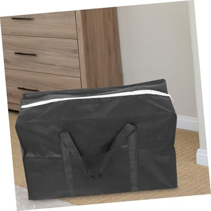 VALICLUD Large Capacity Moving Bag Travel Duffle Luggage Bag for Storage Quilt Holder Non-woven Fabric Zipper