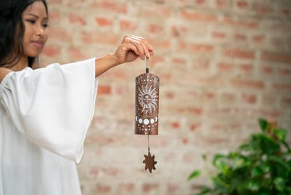 Cosmic Bamboo Chimes For Calming Meditation, ASMR, Sound Healing Therapy, and Yoga - size: Single, style: Luna