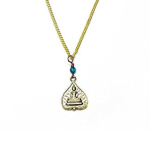 Turquoise Meditation Medallion Necklace