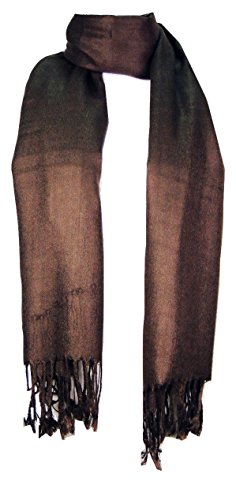 Tapp Collections™ Premium Pashmina Shawl Wrap Scarf - color: Bronze