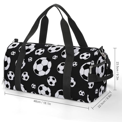 Soccer Balls Football Large Capacity Portable Fitness Bag, Easy to Carry - color: soccer balls football
