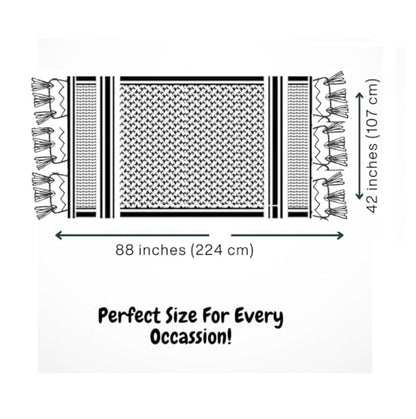 Men's Shawl Lightweight – Soft Cashmere Feel Scarf for Men, All Season - Summer Travel Wrap, Breathable
