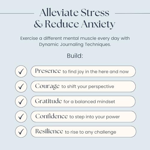 Liberate Daily Gratitude Journal – Guided Mental Fitness Journal for Self-Care, Reflection with Prompts – Undated, 90-Day, Daily Journal - As Seen on Shark Tank