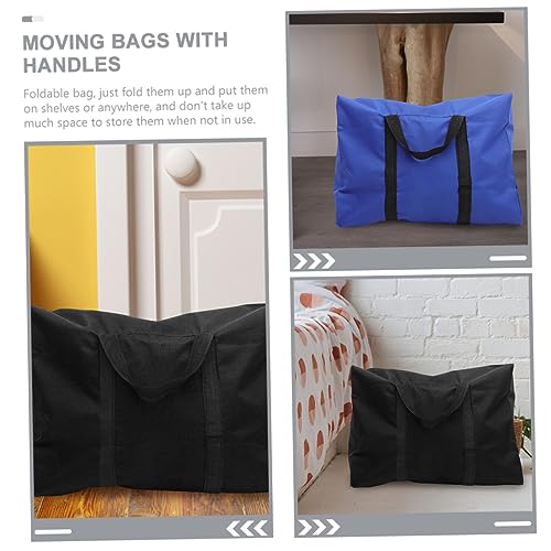 Ipetboom 2Pcs Heavy Duty Oxford Cloth Quilt Storage Bag Multi Use Luggage Bag for Moving and Organizing Sturdy Outdoor Storage Bags for Home and Travel