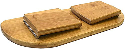 Meditation Bench Foldable, Kneeling Meditation Bench for Deep Meditation, Foldable Meditation Bench Portable Kneeling Chair Yoga Stool for Extended Practice - Includes Carrying Bag