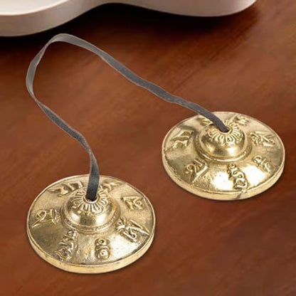 Tibetan Tingsha Chime Bells 6.5cm for Mindfulness Practice, B