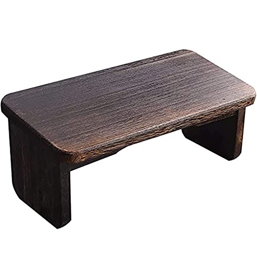 Portable Kneeling Meditation Bench with Foldable Legs, Perfect Kneeling Stool Ergonomic Solid Wood Yoga Bench for Extended Practice