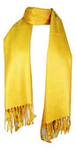 Tapp Collections™ Premium Pashmina Shawl Wrap Scarf - color: Golden Yellow