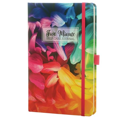 Five Minute Self Care Journal - Rainbow Petals - style: Rainbow Petals