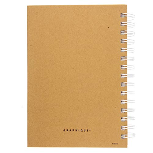 Graphique Designer Notebooks - Positive Mind. Positive Life. - Spiral Bound Writing Journals for Offices, Schools, Classrooms, and More - Hard Cover with 160 Ruled Pages (6.25" x 8.25") - color: Positive Mind Positive Life