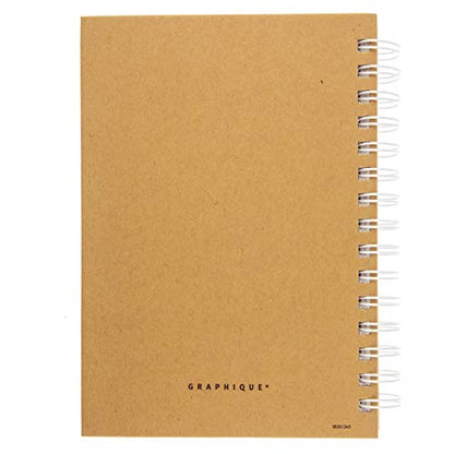 Graphique Designer Notebooks - Positive Mind. Positive Life. - Spiral Bound Writing Journals for Offices, Schools, Classrooms, and More - Hard Cover with 160 Ruled Pages (6.25" x 8.25") - color: Positive Mind Positive Life