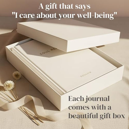 Guided Journal for Self-Discovery - 180 Undated Prompts for Gratitude, Healing, Personal Growth & Mindfulness - Wellness Journal for Emotional Clarity, Self Care & Mental Health Gift for Women & Men