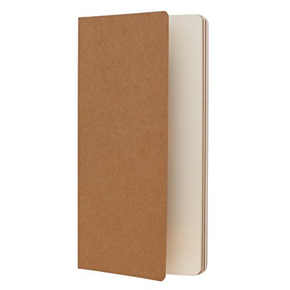 Travel Journal Set - 3 Notebooks for Unforgettable Moments - Soft Cover, Compact Size - 4.3” x 8.2” - 100gsm Paper, 60 Pages/30 Sheets per Journal - Perfect for Travelers - size: H5, style: Plain