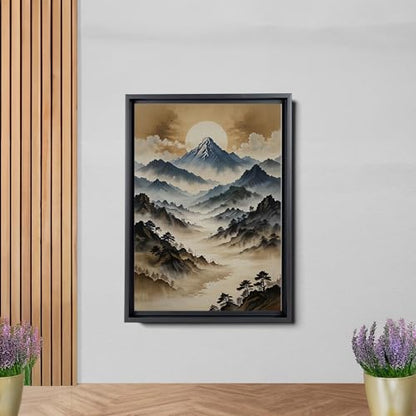 Japanese Wall Art, Minimalist Wall Art, Neutral Abstract Art, Modern Minimalist, Zen Wall Art, Zen Printed Wall Art, Japanese Art Print, Decor Canvas, Decor