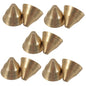 Hemobllo 10pcs Vintage Copper Rhythm Hand Bell Percussion Instrument for Meditation Ethnic Style Tingsha Bell and Versatile Musical Tool for Music Enthusiasts