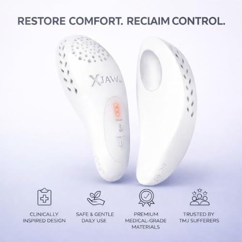 XJAW™ Advanced 3-in-1 Heated & Cooling Jaw & Neck Massager with Precision Vibration – Rechargeable Premium Wellness Device for Relaxation & Daily Comfort