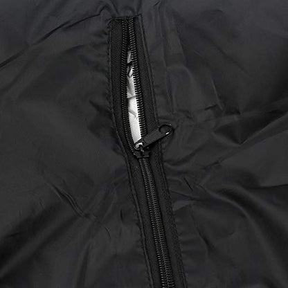 Zulux Outdoor Cushion Storage - Durable 210D Patio Cushion Bag with Zippered Closure and Handles - 32" x 32" x 24" Capacity - color: Black