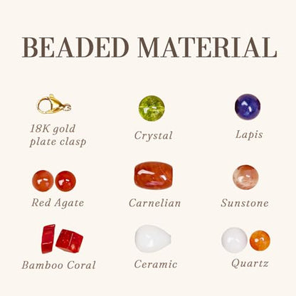 Boho Colorful Chunky Statement Beaded Necklaces for Women,Handmade Women's Fashion Gemstone Bead Choker Necklace,Western Natural Stone Strand Necklace Bib Collar Jewelry Unique Gifts for Women