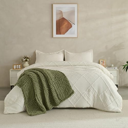 Soft Knitted Throw Blanket - 50x60 Inch Cozy & Lightweight All-Season Blanket, Wrinkle-Resistant Polyester for Couch, Bed, Sofa, Reading Nook (Green) - color: Green