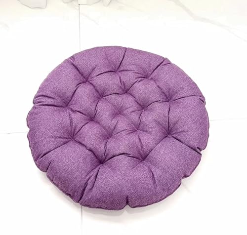 Solid Color Floor Cushion,Large Linen Tatami Floor Pillow,Japanese Round Futon,Thicken Tufted Cotton Seat Cushion,Yoga Meditation Cushion Balcony Outdoor(Size:75x75cm(30x30inch),Color:H) - color: H, size: 75x75cm(30x30inch)