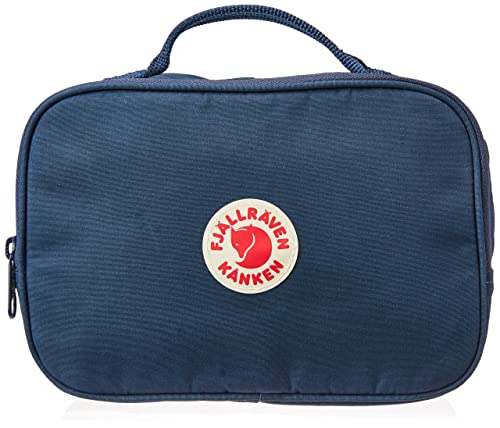 Fjällräven Kanken Toiletry Bag - Strong, Reinforced, Durable Fabric, Organized Storage - Travel - color: ['Navy']