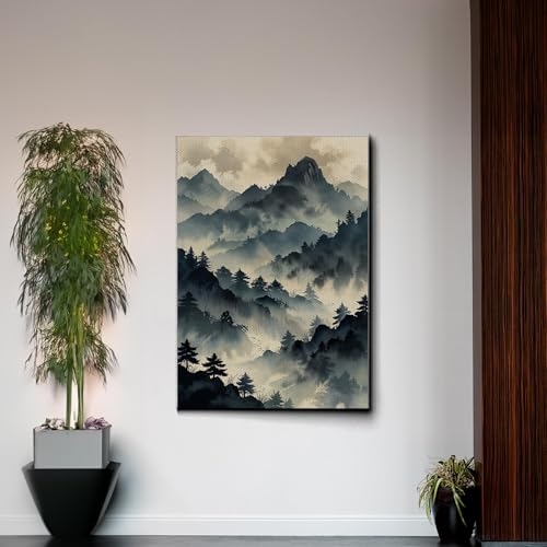Japanese Wall Art, Minimalist Wall Art, Neutral Abstract Art, Modern Minimalist, Zen Wall Art, Zen Printed Wall Art, Japanese Art Print, Decor Canvas, Wall