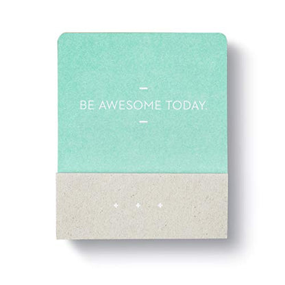 Motto of the Day Card Set by Compendium: 76 unique and inspiring statements with a desktop stand - color: Motto of the Day Card Set