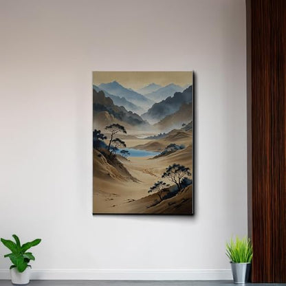Japanese Wall Art, Minimalist Wall Art, Neutral Abstract Art, Modern Minimalist, Zen Wall Art, Zen Printed Wall Art, Japanese Art Print, Modern Decor Canvas, Wall