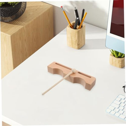 BESPORTBLE Bass Tones Rhythm Block Beech Mallet Musical Instrument for Adults Traditional Music Education