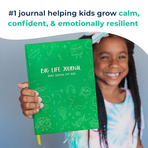 Big Life Journal – Daily Journal for Kids (Ages 5–11) – Guided Growth Mindset Workbook with Daily Prompts & Activities to Build Confidence, Gratitude & Positive Thinking – Gift for Boys & Girls (Green) - color: Green