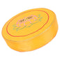 COHEALI Meditation Floor Cushion Buckwheat Sitting Pillow Thick Yellow Floral Seat Cushion for Zen Practice and Worship, Small Size Floor Seat for Home and Yoga