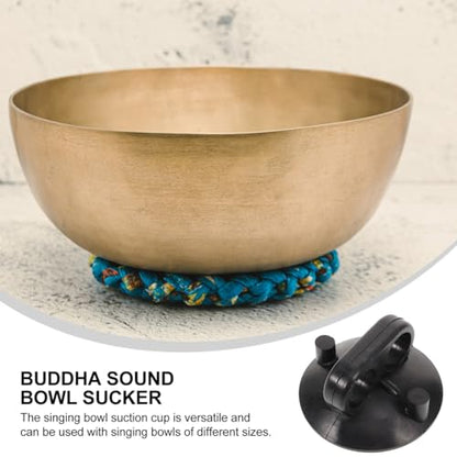 Singing Bowl Suction Cup Handle Rubber Sound Bowl Lifting Tool for Meditation Easy to Use Versatile for Different Strong Grip and Stability