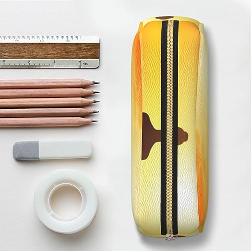 Yoga Meditation Makeup Bag for Women Men Pencil Pouch Travel Small Cosmetic Bag Zippered Toiletry Bags Aesthetic Pen Bags Trendy Storage Bags Leather Coin Pouch Purse - color: Gold