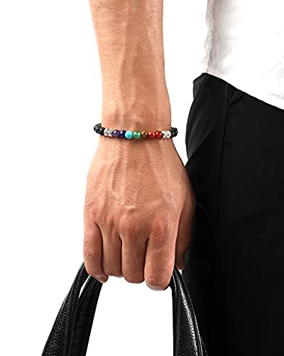 Anxiety Relief Items, Chakra Bracelets, Crystals and Healing Stones, 7 Chakras Healing Crystals handmade bracelets, Yoga, Meditation, Stress Relief Gifts