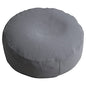 Breathable Cotton Linen Seat Cushion,Round Meditation Cushion,for Yoga Tatami Meditation Cushion Washable Meditation Pillow,Upholstered Stool Yoga Cushion Futon Cushion (50cm(20inch),Light Gray) - color: Light Gray, size: 50cm(20inch)