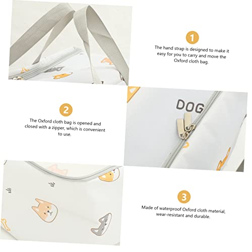 2pcs Oxford Fabric Storage Bags Large Capacity Organizing for Clothes Bedding and Travel and Portable Moving Bags for Home Use