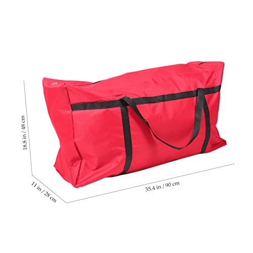 Large Capacity Storage Bag for Moving and Travel Oxford Cloth Packing Bag Handle Extra Large Clothes Organizer for Quilts and Bedding