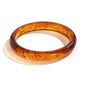 2PCS Resin Bracelet Set for Women Trendy Cream Acrylic Resin Bangle Bracelets Tortoise Shell Translucent Acetate Wristband Bangle Jewelry - color: cream bracelet