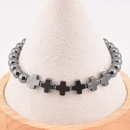 Healing Crstay Beaded Gemstone Bracelet for Men Colorful Stone Bracelets for Protection Lucky Boho Accessories Jewelry Gifts