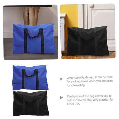 Homoyoyo 2pcs Capacity Oxford Cloth Storage Bags Moving Bags for Travel Home Organization