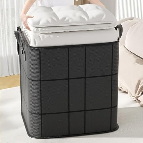 1 Pcs 180L Sturdy Oversized Storage Bag Organizer,Waterproof Non-Woven Moving Bags with Double Zippers & Reinforced Handles for Moving Supplies,Traveling,Clothes,Blankets