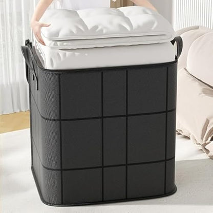 1 Pcs 180L Sturdy Oversized Storage Bag Organizer,Waterproof Non-Woven Moving Bags with Double Zippers & Reinforced Handles for Moving Supplies,Traveling,Clothes,Blankets