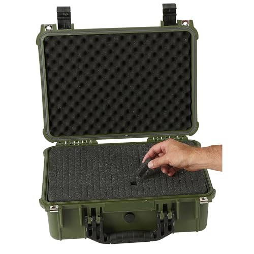 Strongway Plastic Waterproof Storage Case - color: Green